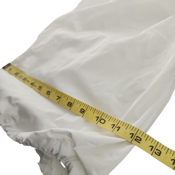 NEW Edikted Parker Nylon Cargo Pants Medium/Large White Parachute Streetwear NWT - Picture 7 of 15